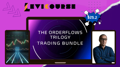 Orderflows Trilogy Bundle by Mike Valtos professional trading course.
