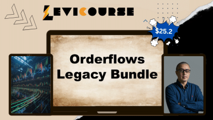 The Orderflows Legacy Bundle by Mike Valtos trading education course.