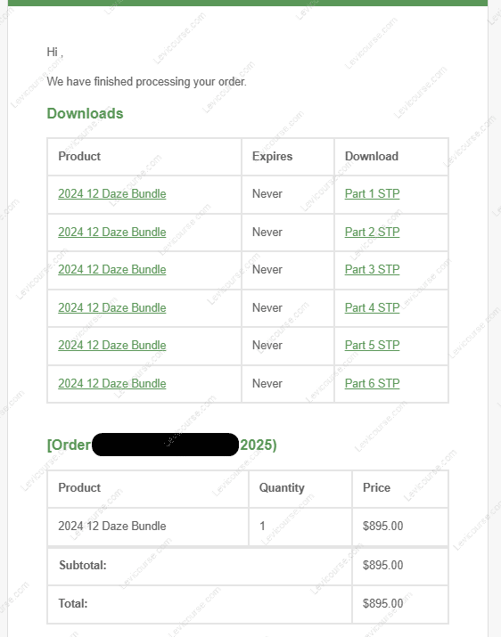 2024 12 Daze Bundle by John Overdurf Content Proof from 2024 12 Daze Bundle by John Overdurf.