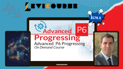 Advanced P6 progressing On-demand course with earned value.