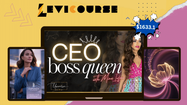 CEO Boss Queen by Mina Irfan CEO Boss Queen course by Mina Irfan on spiritual business alignment and feminine energy.