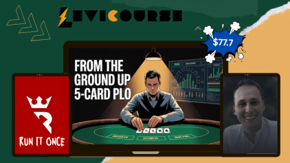 From The Ground Up 5-Card PLO poker course by Thomas Emter.