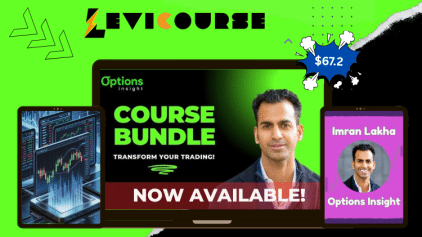Full Course Bundle by Imran Lakha for mastering options trading from beginner to advanced levels.