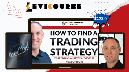 How to Find a Trading Strategy by Mike Baehr course thumbnail.