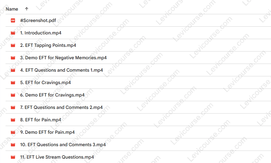 Introduction to EFT by Sue Beer and Emma Roberts Content from Introduction to EFT by Sue Beer and Emma Roberts.