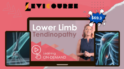 Lower Limb Tendinopathy course by Dr Ebonie Rio, focusing on assessment and rehabilitation.