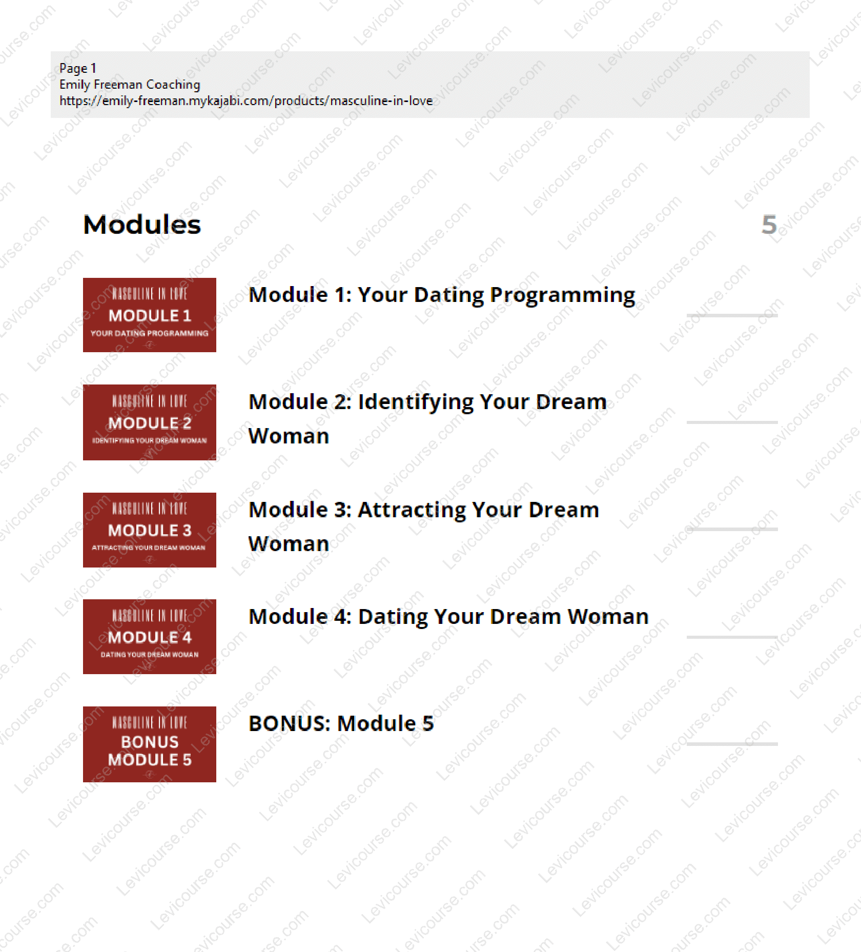 Masculine in Love By Emily Freeman Content Proof from Masculine in Love By Emily Freeman.