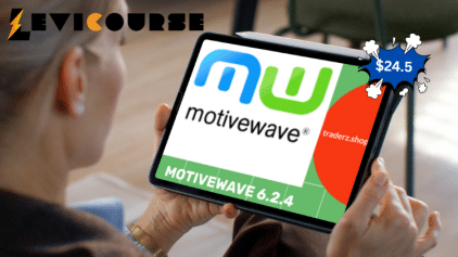 MotiveWave 6.2.4 Trading Software + Crack course for technical analysis.