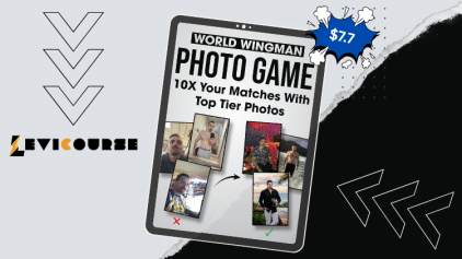 Photo Game course by World Wingman to 10X dating app matches.