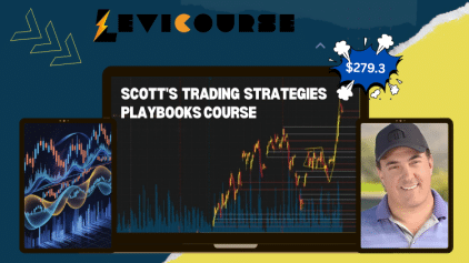 Scott's Trading Strategies Playbooks Course teaching 16 methods with iceberg and stop-run methodology.