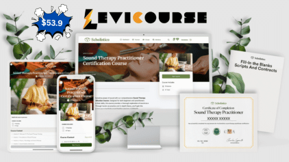 Sound Therapy Practitioner Certification by Scholistico for holistic healing.