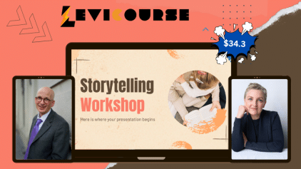 The Story Telling Workshop by Seth Godin and Bernadette Jiwa teaching frameworks for impactful storytelling.