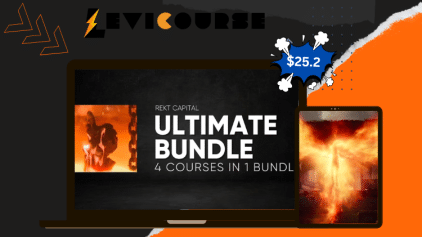 Ultimate Bundle by Rekt Capital with crypto trading courses on Bitcoin, altcoins, risk management, and technical analysis.
