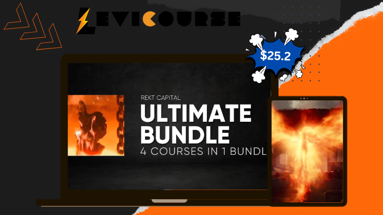 Ultimate Bundle by Rekt Capital Ultimate Bundle by Rekt Capital with crypto trading courses on Bitcoin, altcoins, risk management, and technical analysis.