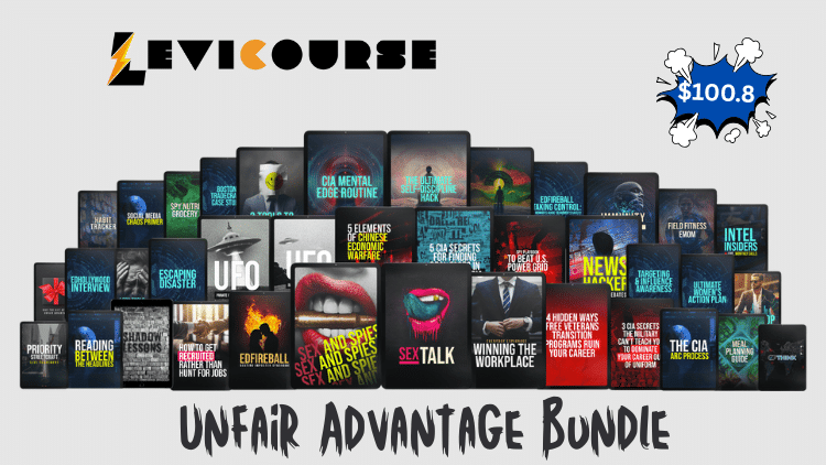 Unfair Advantage Bundle By Everyday Spy Unfair Advantage Bundle by Everyday Spy roadmap for body, mind, relationships, security.
