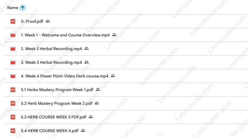 The 4 Week Herbal Mastery Program by Brad Whisnant Content from The 4 Week Herbal Mastery Program by Brad Whisnant.