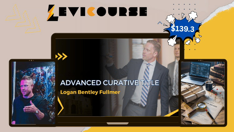 Advanced Curative Title by Logan Fullmer Advanced Curative Title by Logan Fullmer – expert real estate title solutions course.