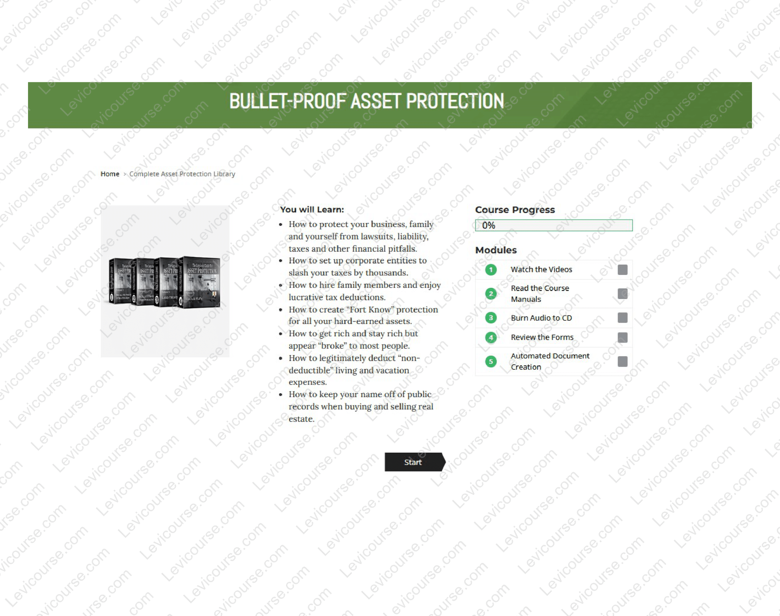 Bulletproof Asset Protection Course 2025 by William Bronchick Download from Bulletproof Asset Protection Course 2025 by William Bronchick.