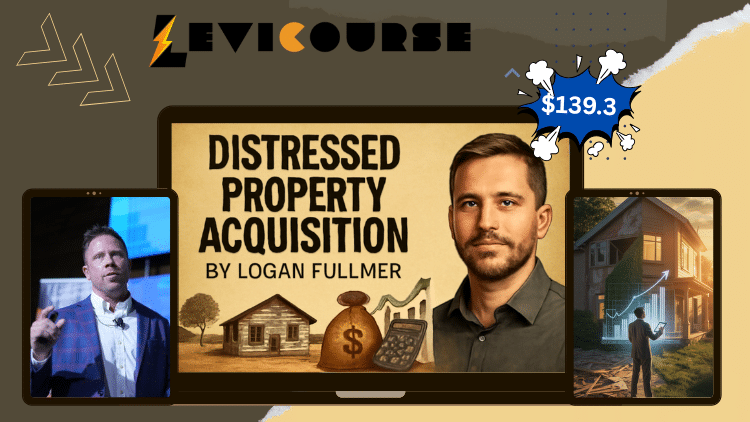 Distressed Property Acquisition by Logan Fullmer Distressed Property Acquisition real estate investing course by Logan Fullmer.