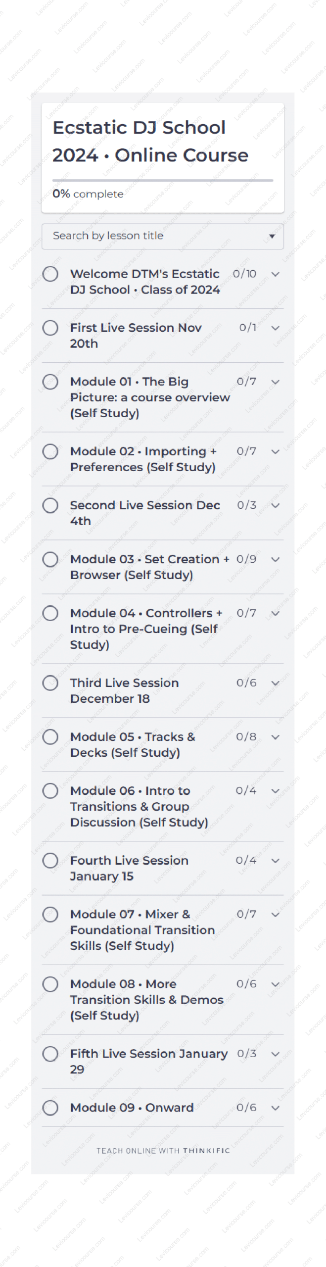Ecstatic DJ School 2024 Online Course by Dance The Medicine Content Proof Download from Ecstatic DJ School 2024 Online Course.