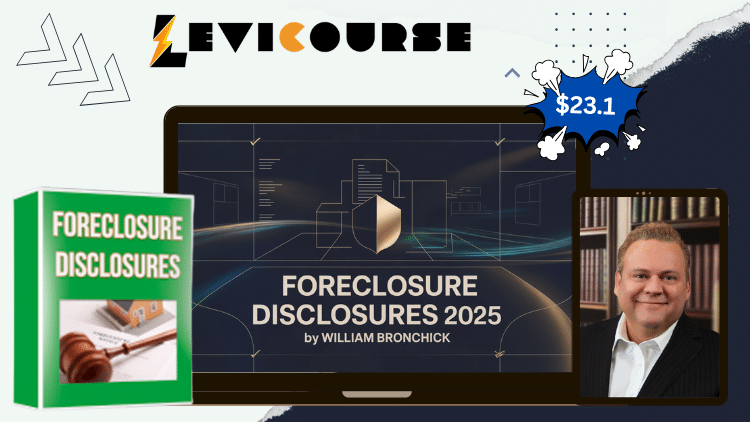 Foreclosure Disclosures 2025 by William Bronchick Foreclosure Disclosures Course 2025 by real estate attorney William Bronchick.