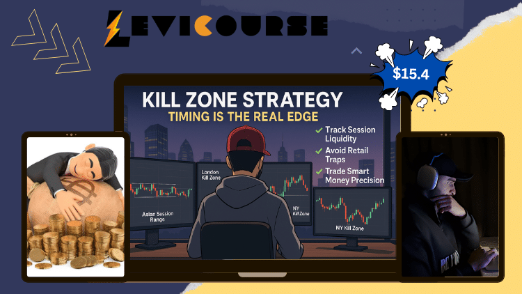 Kill Zones Mastery – Trade When Smart Money Moves by Finastic Kill Zones Mastery trading guide for institutional timing and smart money sessions.