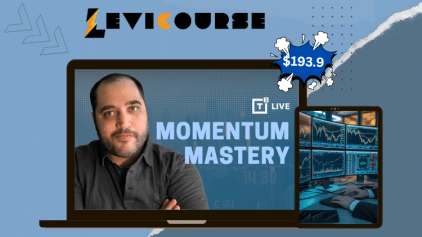 Momentum Mastery advanced trading course by JR Romero for predicting price movements.