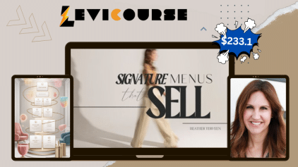 Signature Menus That Sell by Heather Terveen for med spas.