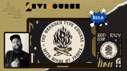The Branded Type Course by designer James Martin for typography mastery.