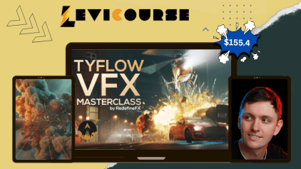 Torque tyFlow VFX course teaching advanced particle effects.