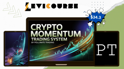 Crypto Momentum Trading System by Pollinate Trading course thumbnail.