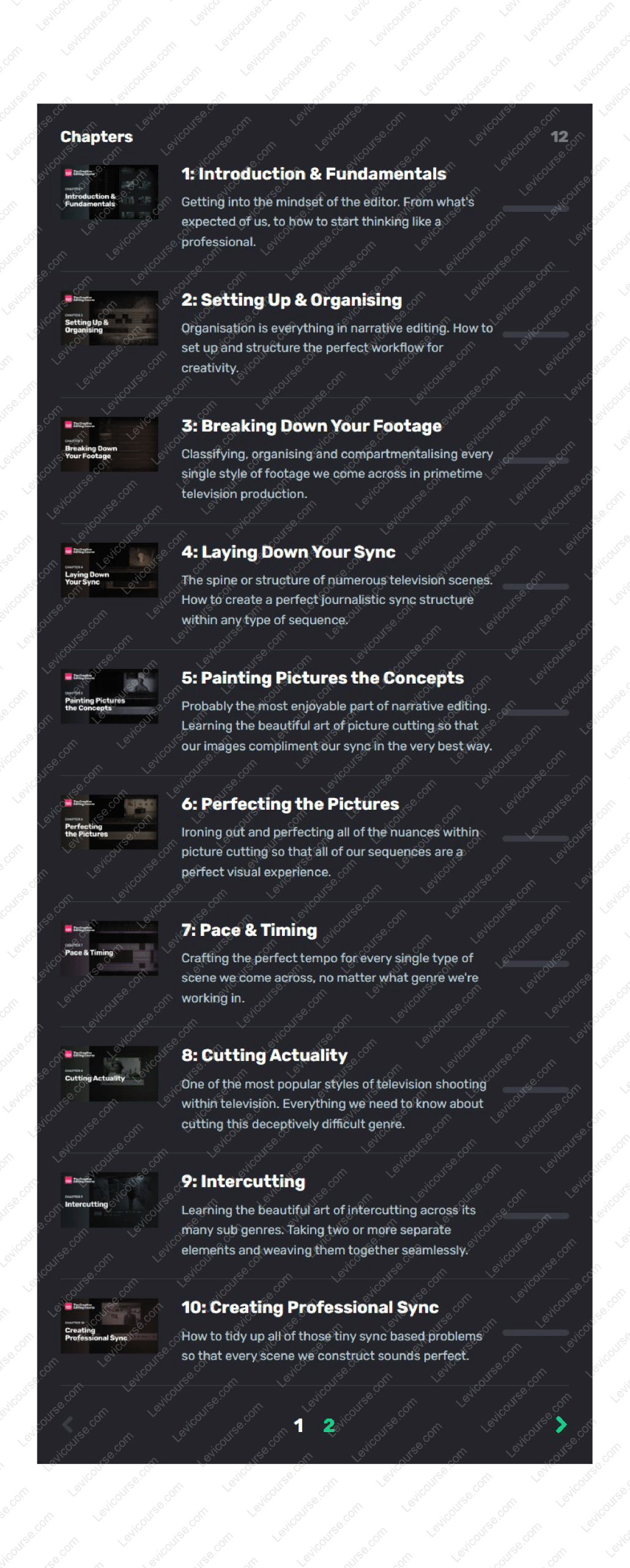 The Creative Editing Course - Lifetime Updated by Paddy Bird Download from Page 1 of The Creative Editing Course.