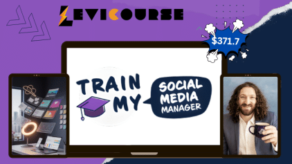 Train My Social Media Manager by Ezra Firestone course thumbnail.